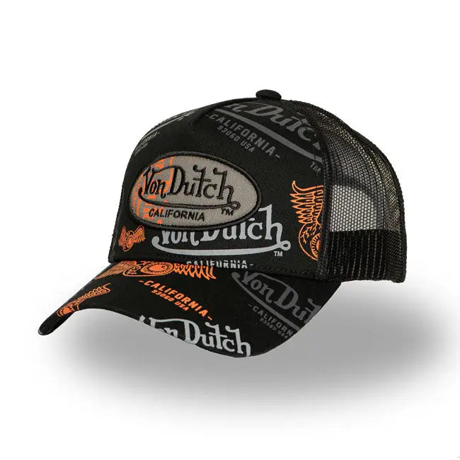 Von Dutch 03 Cap Black FREE UK Delivery, FREE 365 Day Returns | Moto Central