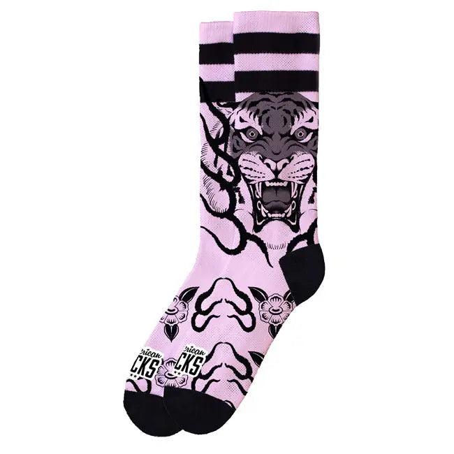 American Socks Signature Khan Socks Pink FREE UK Delivery, FREE 365 Day Returns | Moto Central