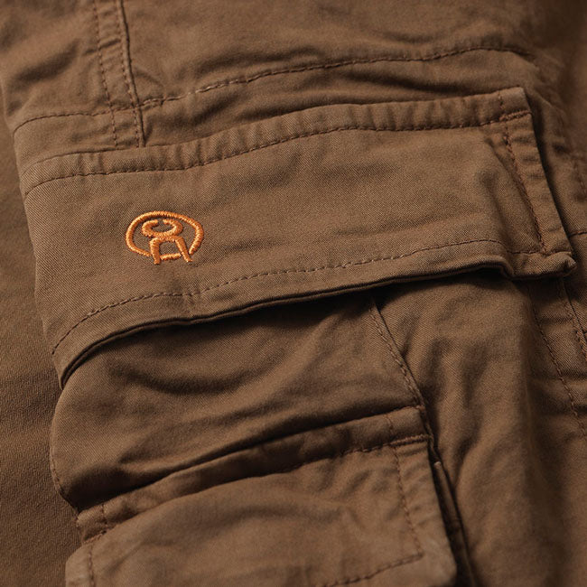 West Coast Choppers CFL Cargo Shorts Khaki / Brown FREE UK Delivery, FREE 365 Day Returns | Moto Central