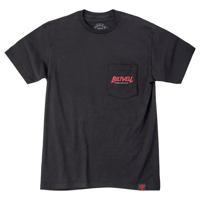 Biltwell Motorsickle T-Shirt Black FREE UK Delivery, FREE 365 Day Returns | Moto Central