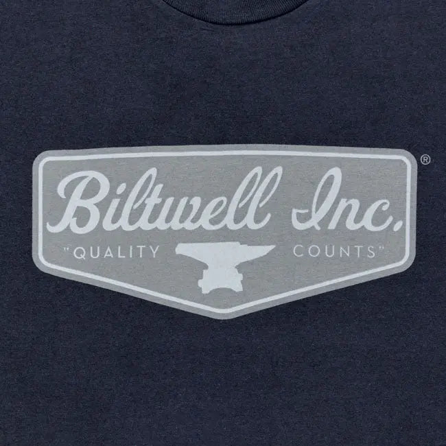 Biltwell Grey Shield T-Shirt Black FREE UK Delivery, FREE 365 Day Returns | Moto Central