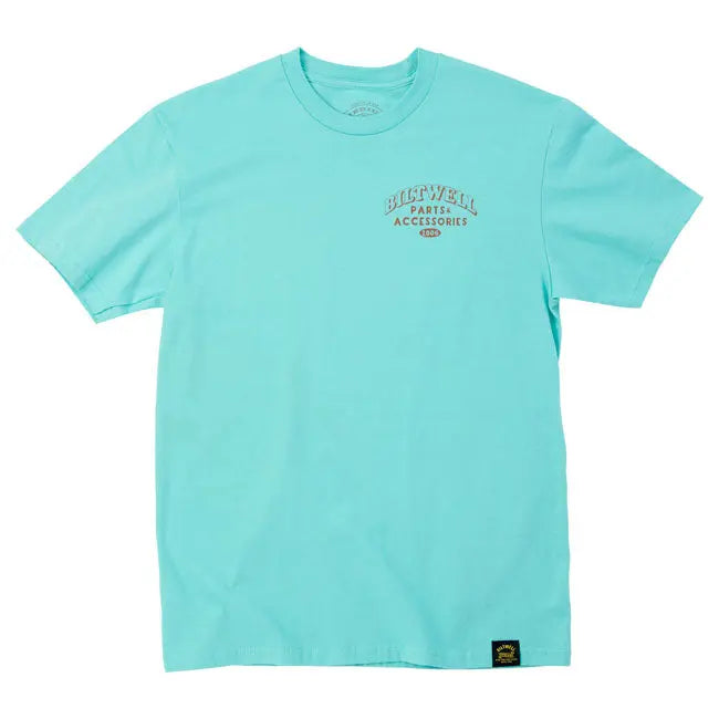 Biltwell Squatch T-Shirt Chalky Mint FREE UK Delivery, FREE 365 Day Returns | Moto Central
