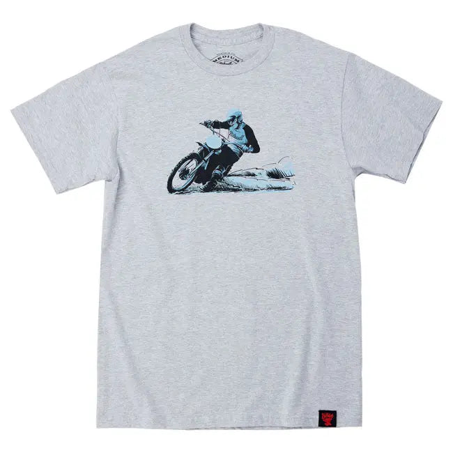 Biltwell Roost T-Shirt Sporty Grey FREE UK Delivery, FREE 365 Day Returns | Moto Central