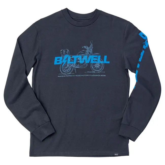 Biltwell Advxl Long Sleeves T-Shirt Black FREE UK Delivery, FREE 365 Day Returns | Moto Central