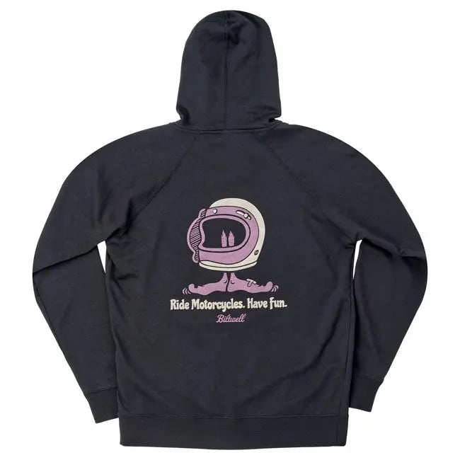 Biltwell Shorty Zip Hoodie Black FREE UK Delivery, FREE 365 Day Returns | Moto Central