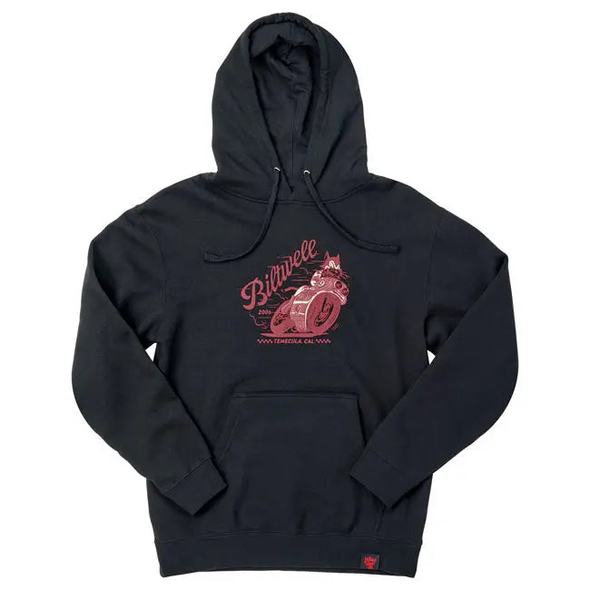 Biltwell Fast Cat Hoodie Black FREE UK Delivery, FREE 365 Day Returns | Moto Central