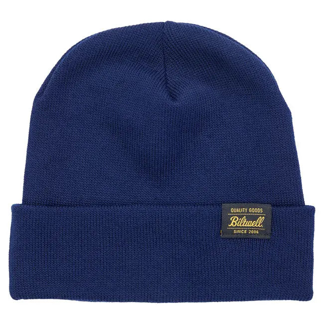 Biltwell Goods Beanie Navy FREE UK Delivery, FREE 365 Day Returns | Moto Central