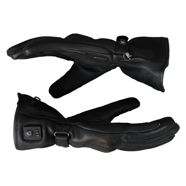 ByCity Warm-Up Leather Gloves Black FREE UK Delivery, FREE 365 Day Returns | Moto Central