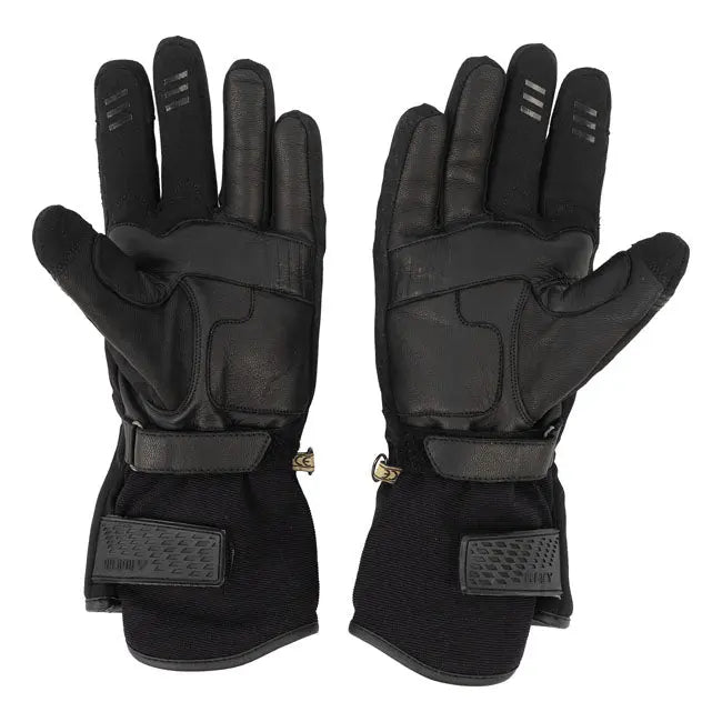 ByCity Tracer Textile Gloves Black FREE UK Delivery, FREE 365 Day Returns | Moto Central