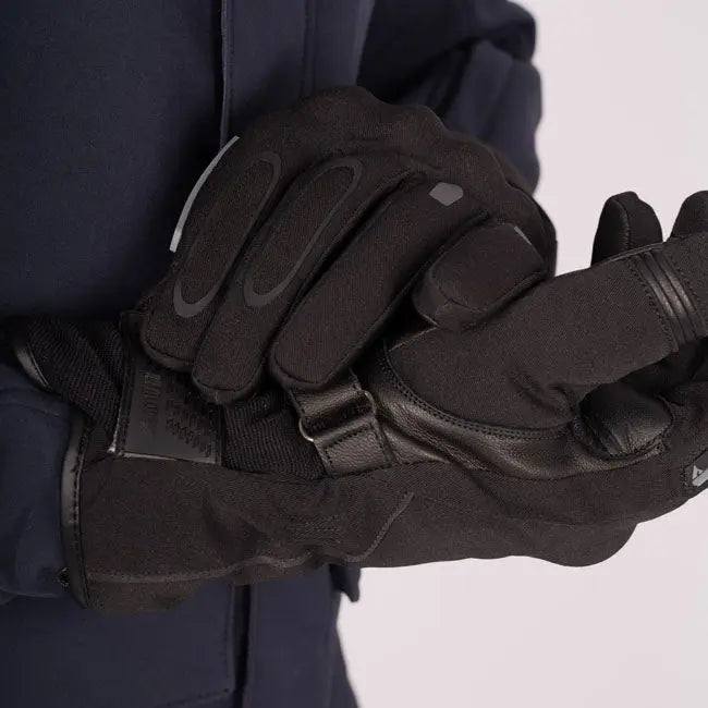 ByCity Tracer Textile Gloves Black FREE UK Delivery, FREE 365 Day Returns | Moto Central
