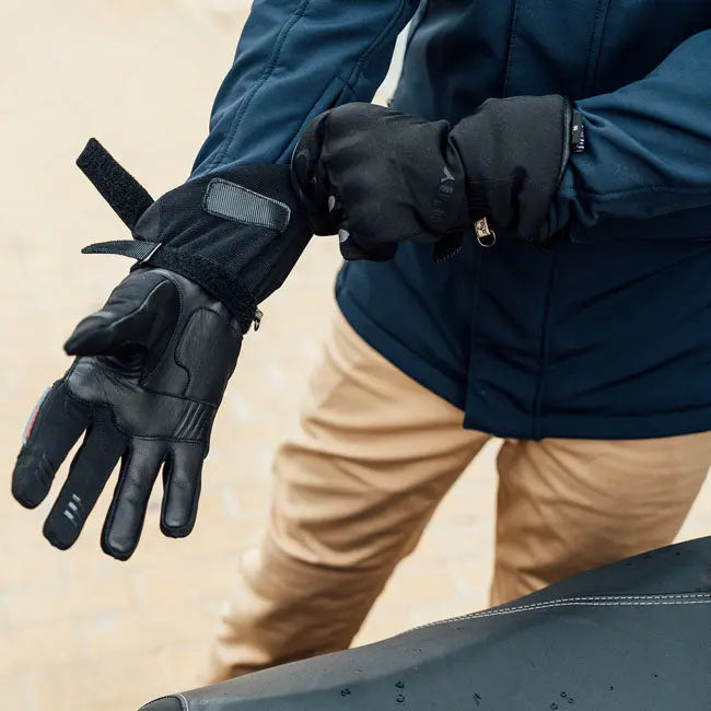 ByCity Tracer Textile Gloves Black FREE UK Delivery, FREE 365 Day Returns | Moto Central