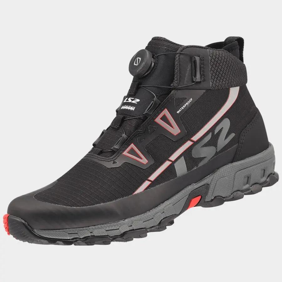 LS2 Trekker Short Boots Waterproof Black FREE UK Delivery, FREE 365 Day Returns | Moto Central