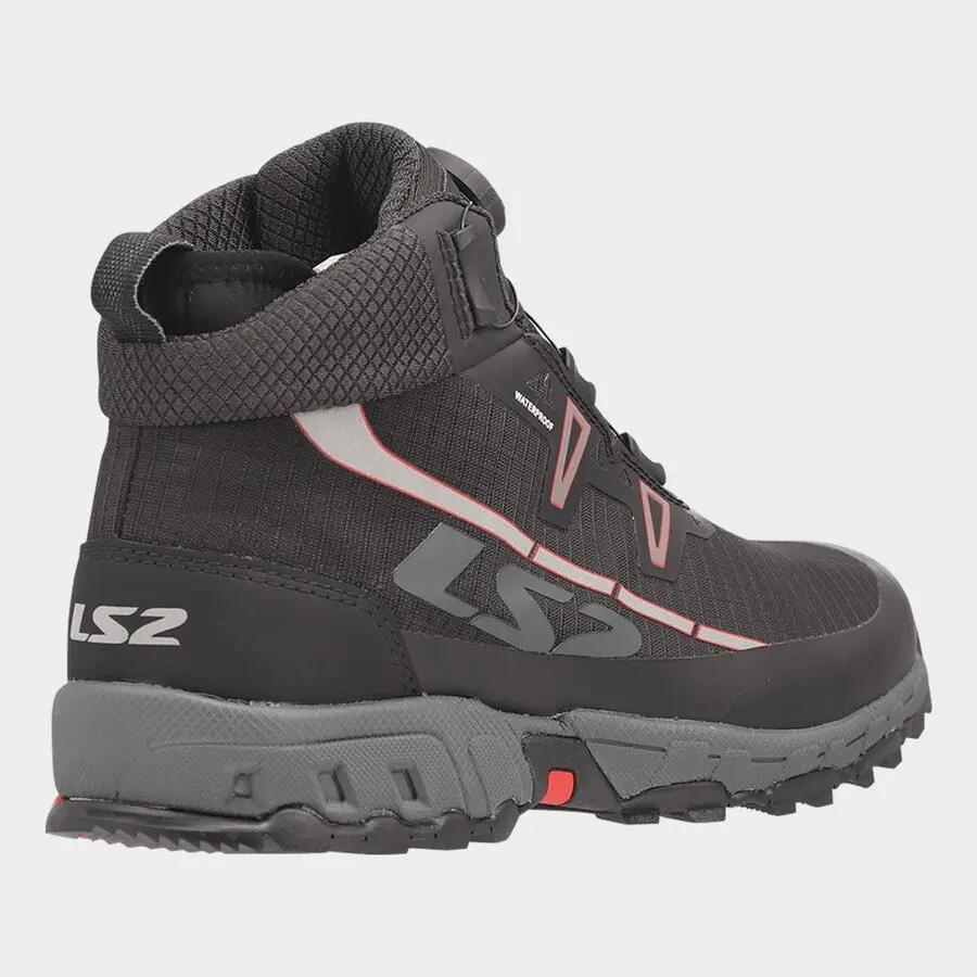 LS2 Trekker Short Boots Waterproof Black FREE UK Delivery, FREE 365 Day Returns | Moto Central