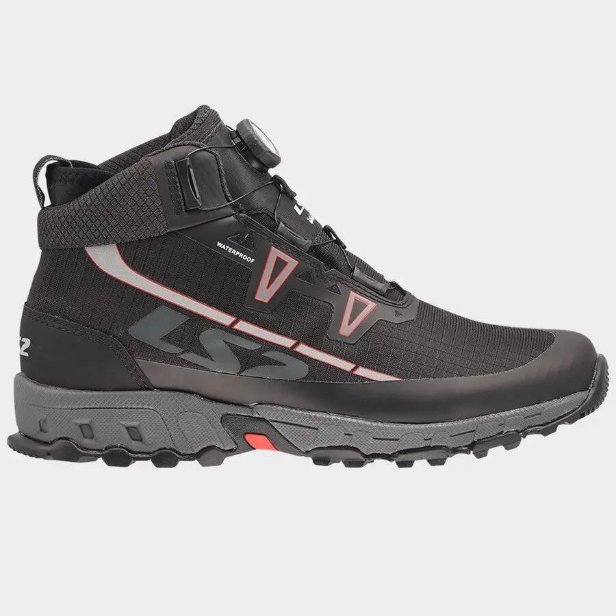 LS2 Trekker Short Boots Waterproof Black FREE UK Delivery, FREE 365 Day Returns | Moto Central