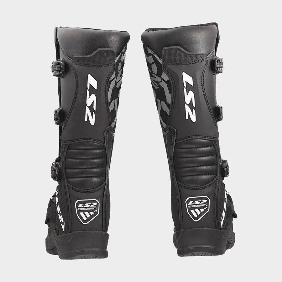 LS2 Raptor Boots Black FREE UK Delivery, FREE 365 Day Returns | Moto Central