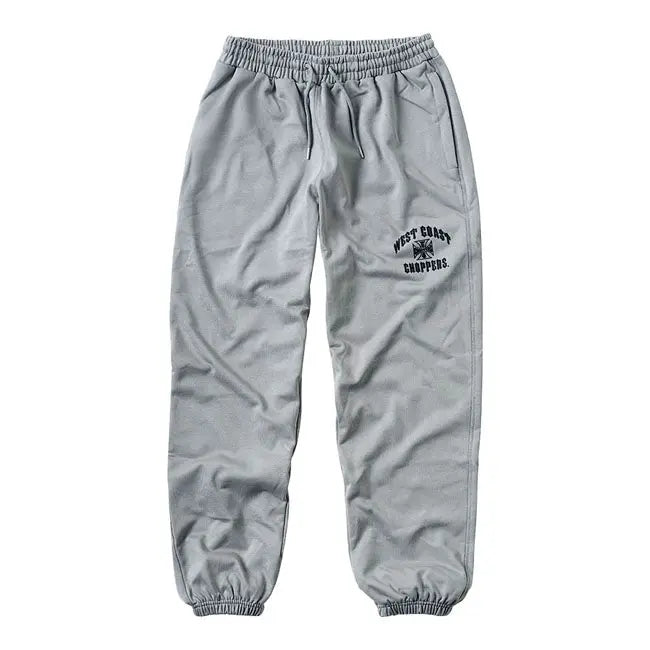 West Coast Choppers Iron Oversized Sweatpants Grey FREE UK Delivery, FREE 365 Day Returns | Moto Central