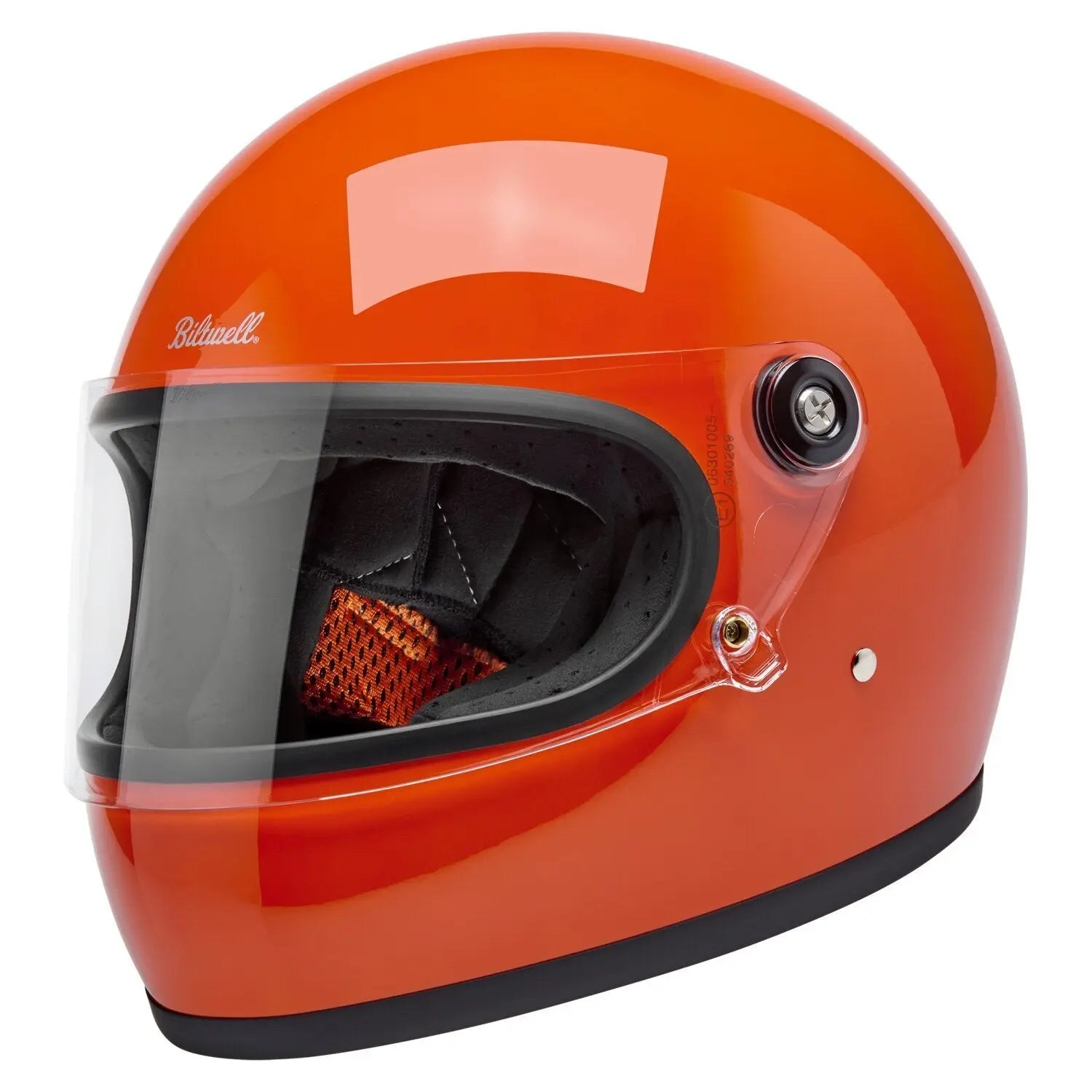 Biltwell Gringo S Gloss Hazard Orange FREE UK Delivery, FREE 365 Day Returns | Moto Central