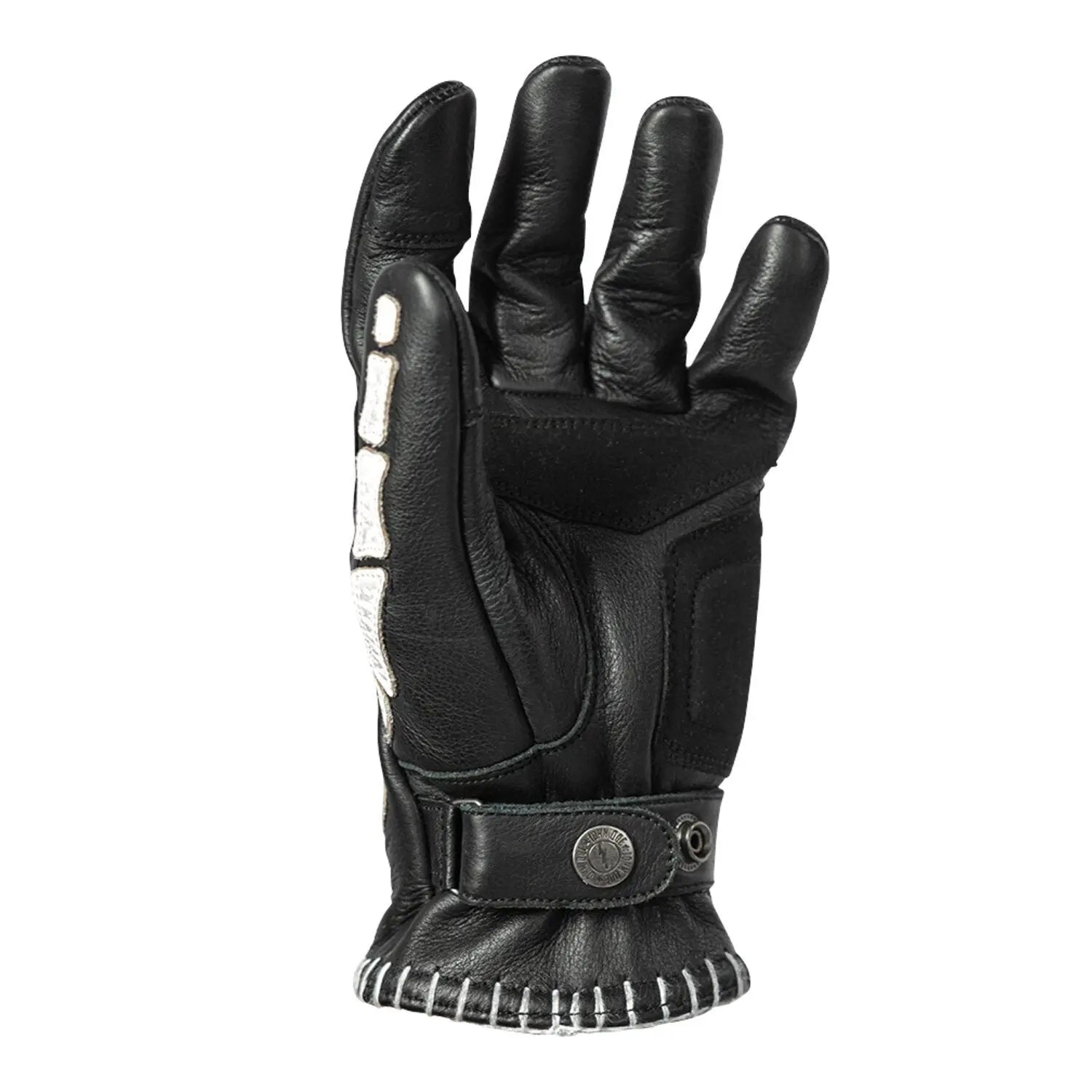 John Doe Skeletor Leather Gloves Black FREE UK Delivery, FREE 365 Day Returns | Moto Central