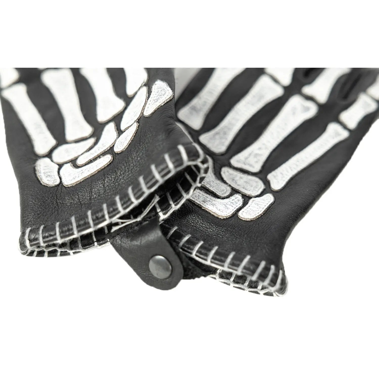 John Doe Skeletor Leather Gloves Black FREE UK Delivery, FREE 365 Day Returns | Moto Central