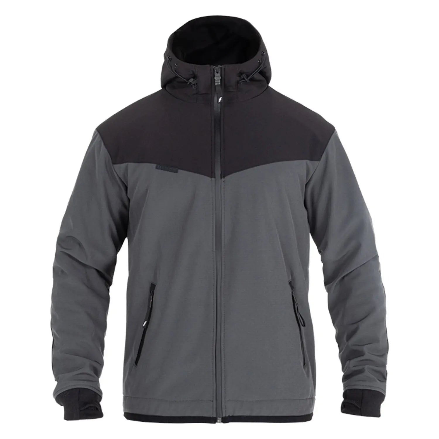 John Doe Softshell V3 Hoodie Rip-Stop Grey / Black FREE UK Delivery, FREE 365 Day Returns | Moto Central
