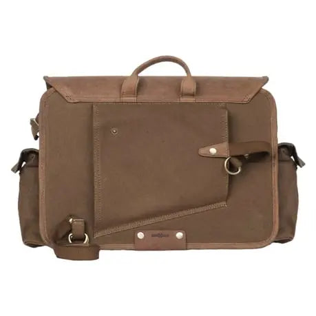 Trip Machine Expedition Saddlebag Brown / Tobacco - Pair rear product view