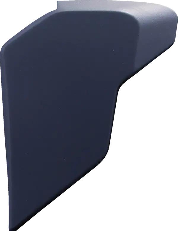 Icon Ultraflite Helmet Side Plates Matt Black - FREE UK Shipping, FREE 365 Day Returns | Moto Central