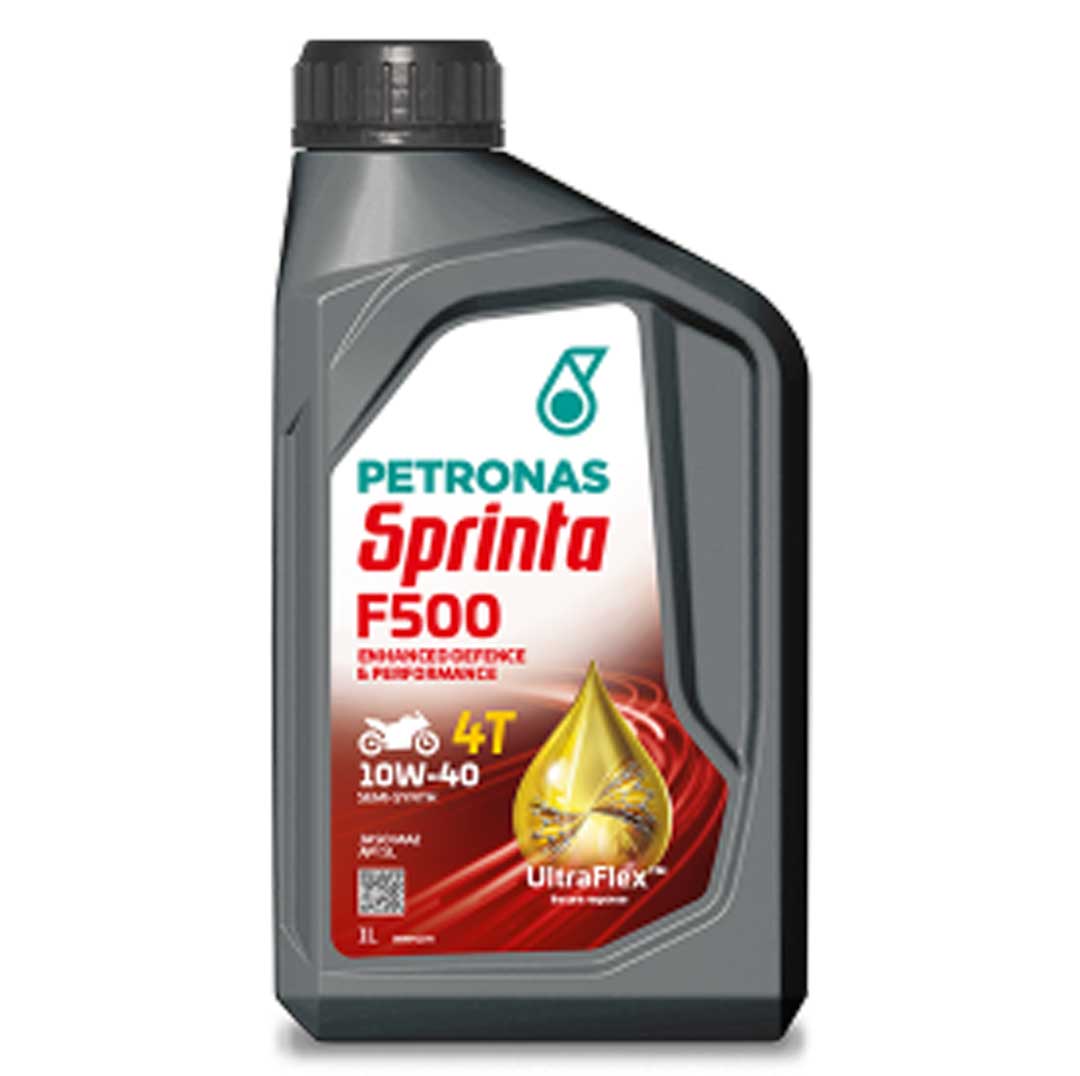 Petronas Sprinta F500 10W40 4 Stroke Oil FREE UK Delivery, FREE 365 Day Returns | Moto Central
