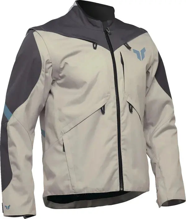 Thor Terrain Textile Jacket Sand - FREE UK Shipping, FREE 365 Day Returns | Moto Central