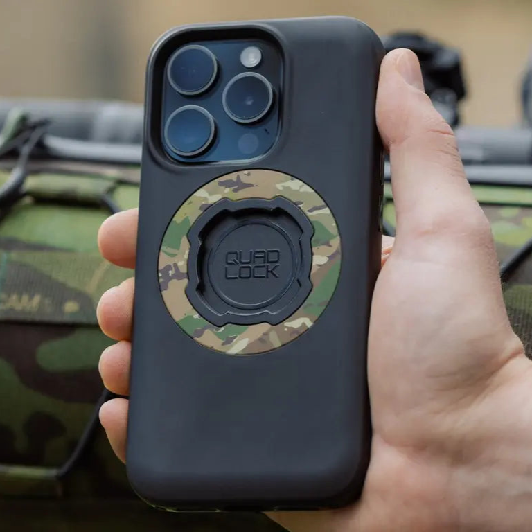 Quad Lock MAG Ring Camo - FREE UK Shipping, FREE 365 Day Returns | Moto Central