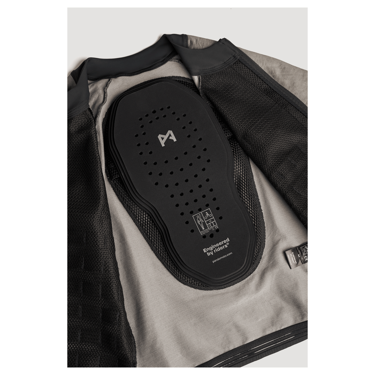 Pando Moto Commando UH Textile Jacket Grey FREE UK Delivery, FREE 365 Day Returns | Moto Central