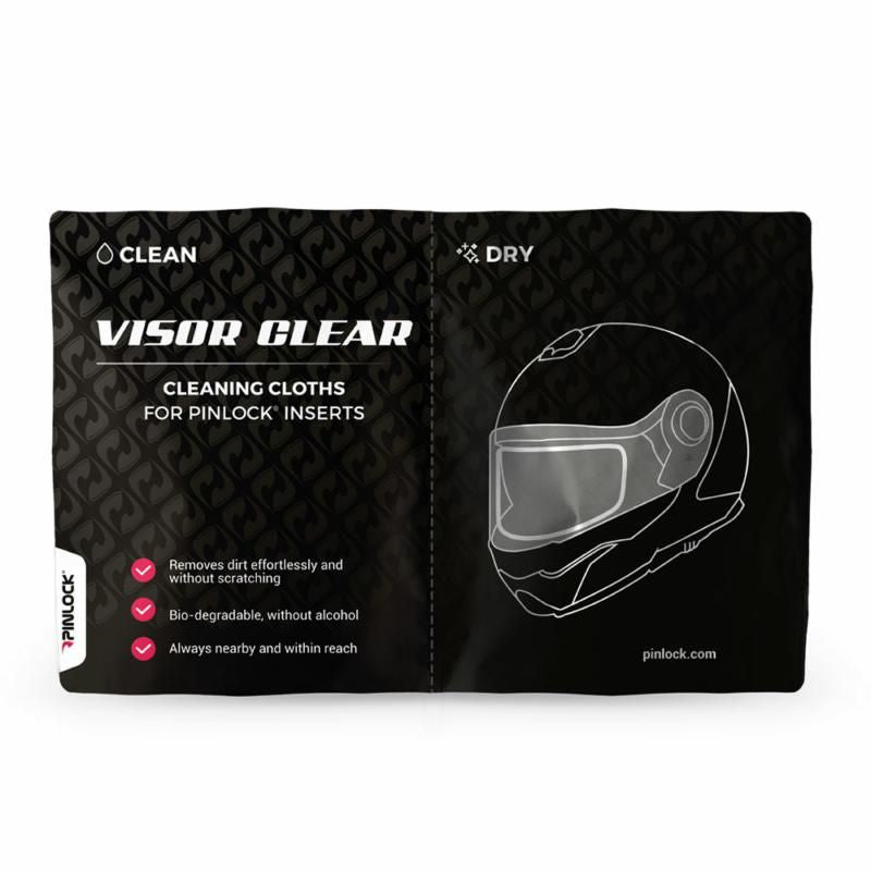 Pinlock Visor Clear Cleaning Cloth Set - 8 Pieces