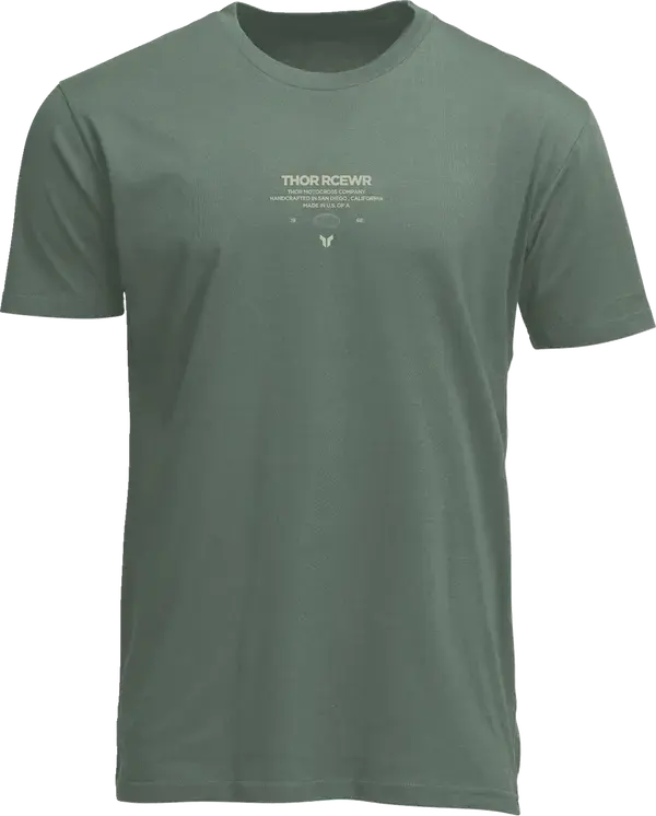 Thor Signature T-Shirt Olive - FREE UK Shipping, FREE 365 Day Returns | Moto Central