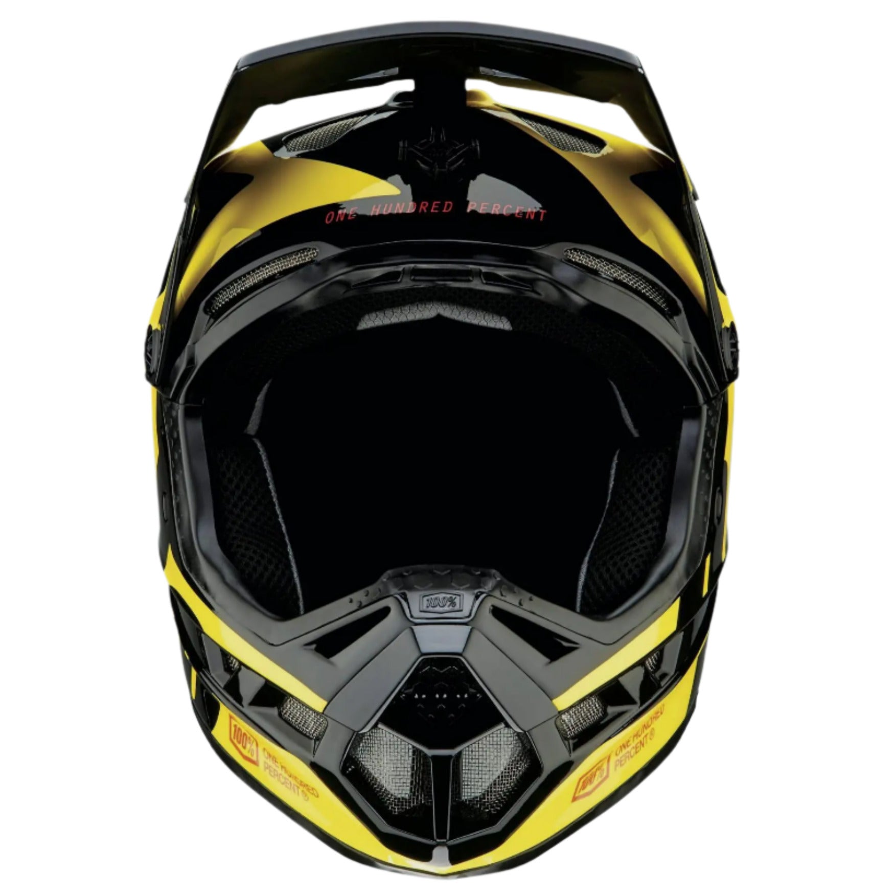 100% Aircraft Composite Helmet LTD Neon Yellow - FREE UK Shipping, FREE 365 Day Returns | Moto Central