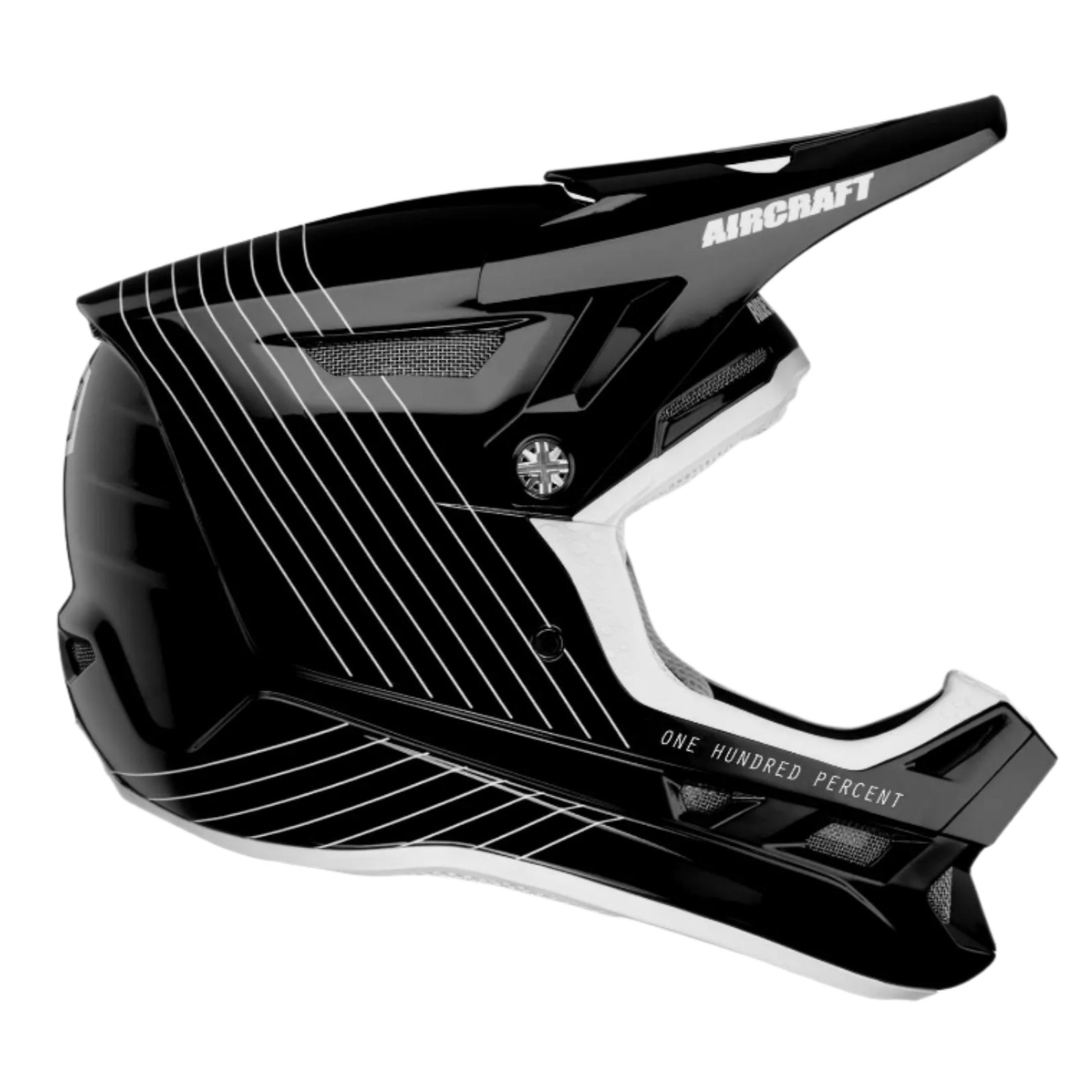 100% Aircraft Composite Helmet Silo - FREE UK Shipping, FREE 365 Day Returns | Moto Central