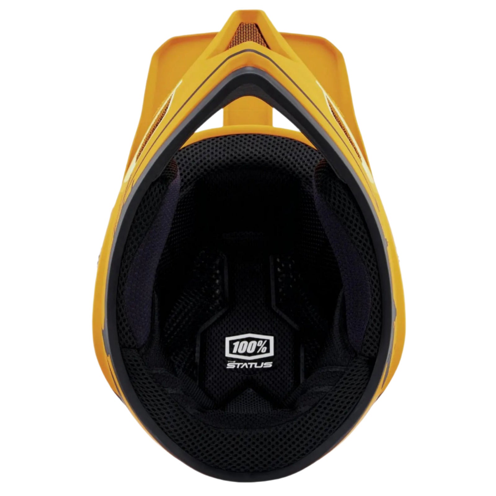 100% Status Helmet Topenga Orange / Black - FREE UK Shipping, FREE 365 Day Returns | Moto Central