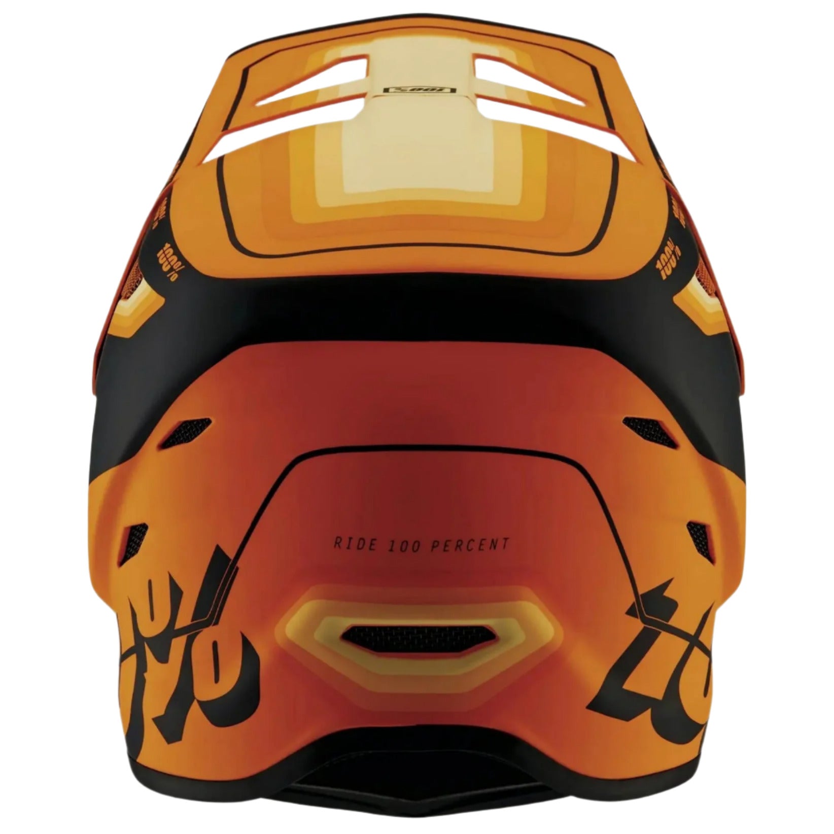 100% Status Helmet Topenga Orange / Black - FREE UK Shipping, FREE 365 Day Returns | Moto Central