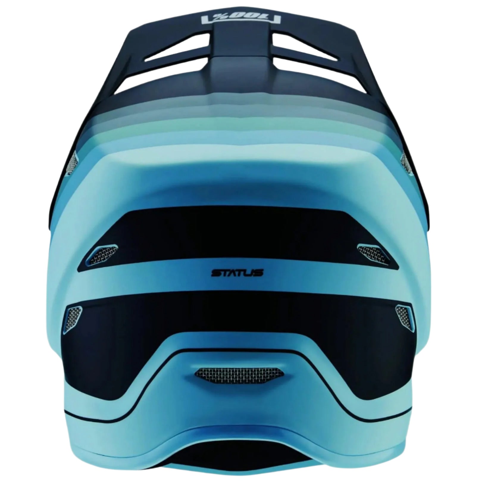 100% Status Helmet Decline Grey - FREE UK Shipping, FREE 365 Day Returns | Moto Central