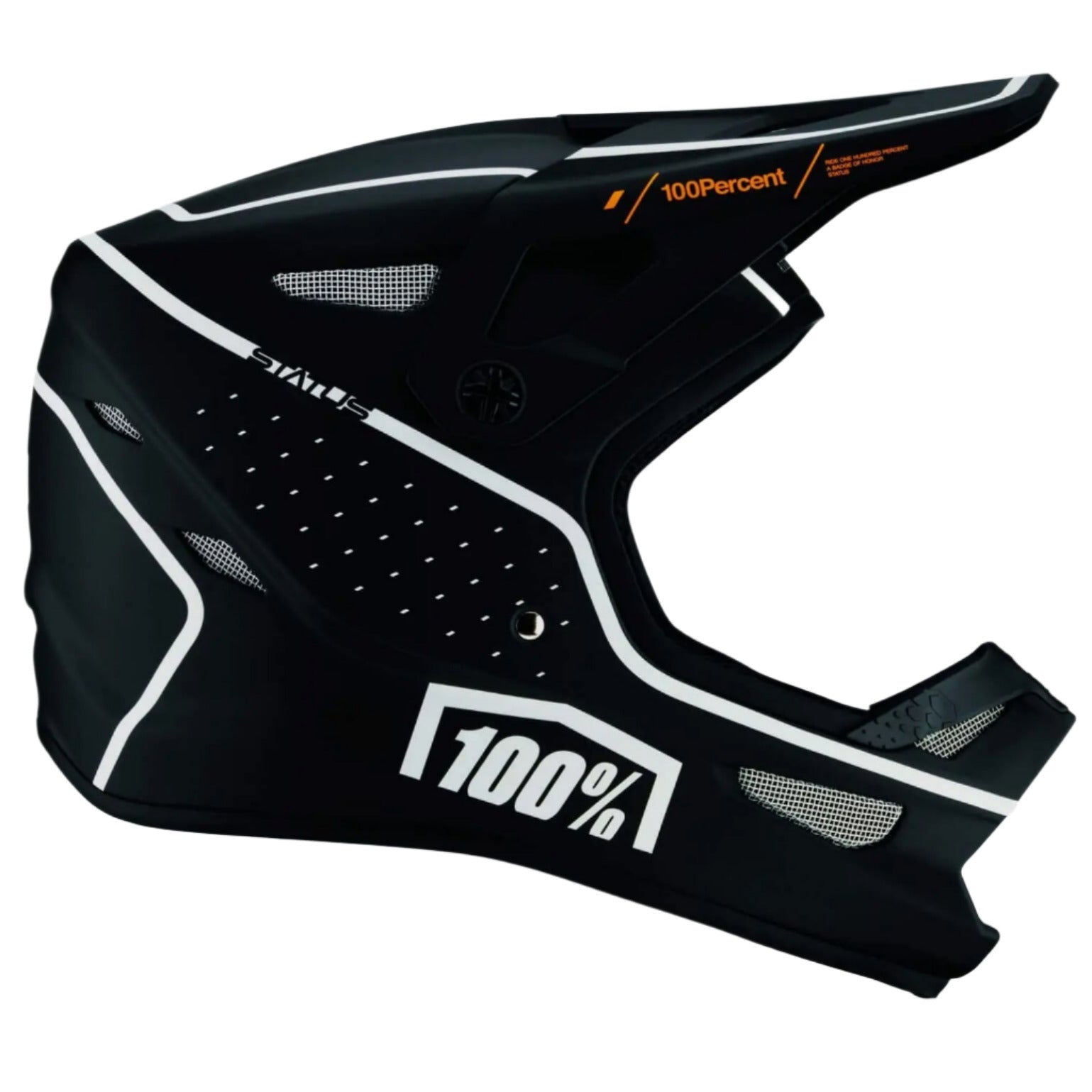 100% Status Youth Helmet Dreamflow Black - FREE UK Shipping, FREE 365 Day Returns | Moto Central