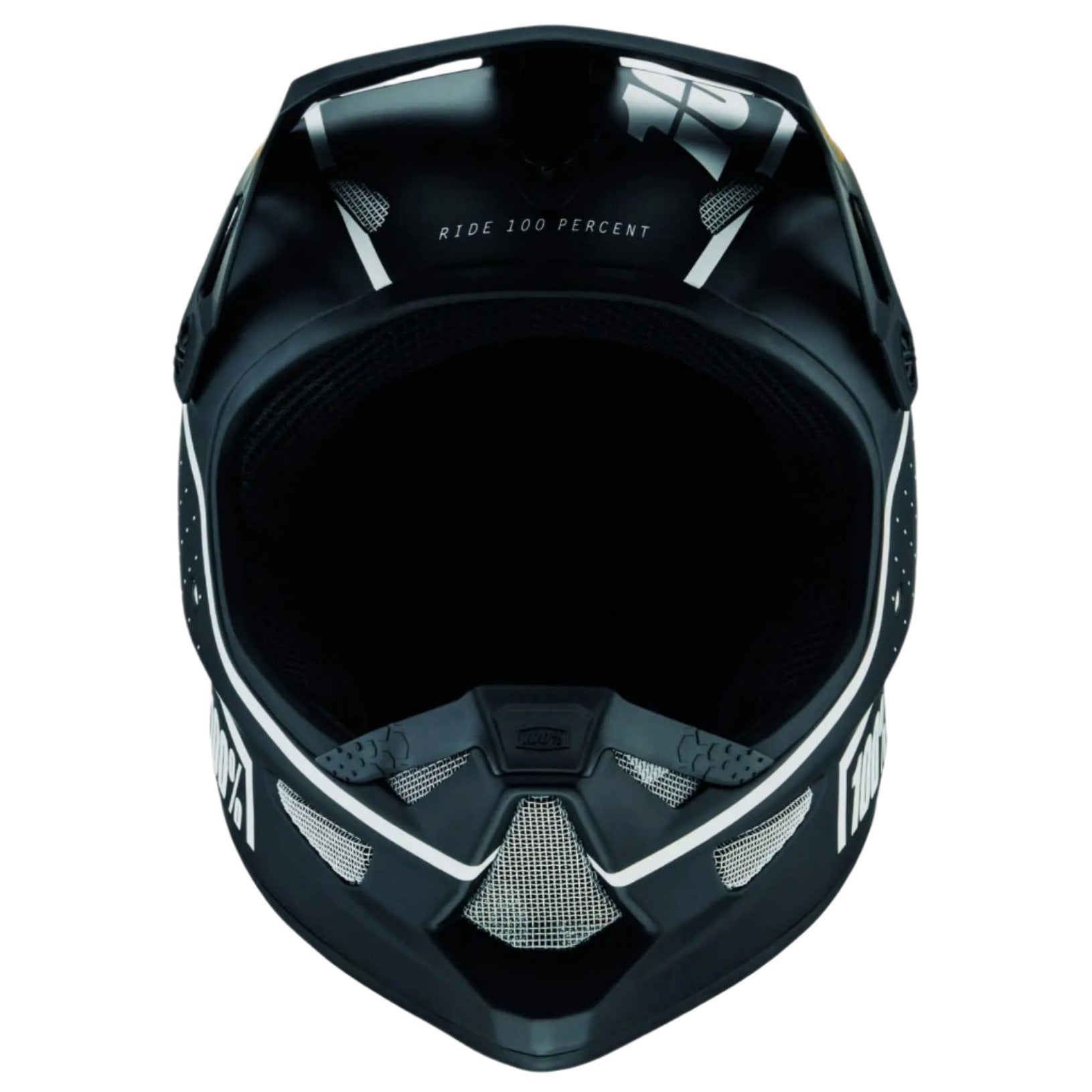 100% Status Helmet Dreamflow Black - FREE UK Shipping, FREE 365 Day Returns | Moto Central