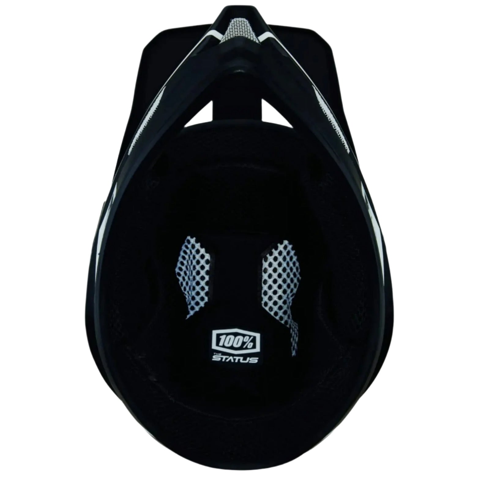 100% Status Helmet Dreamflow Black - FREE UK Shipping, FREE 365 Day Returns | Moto Central