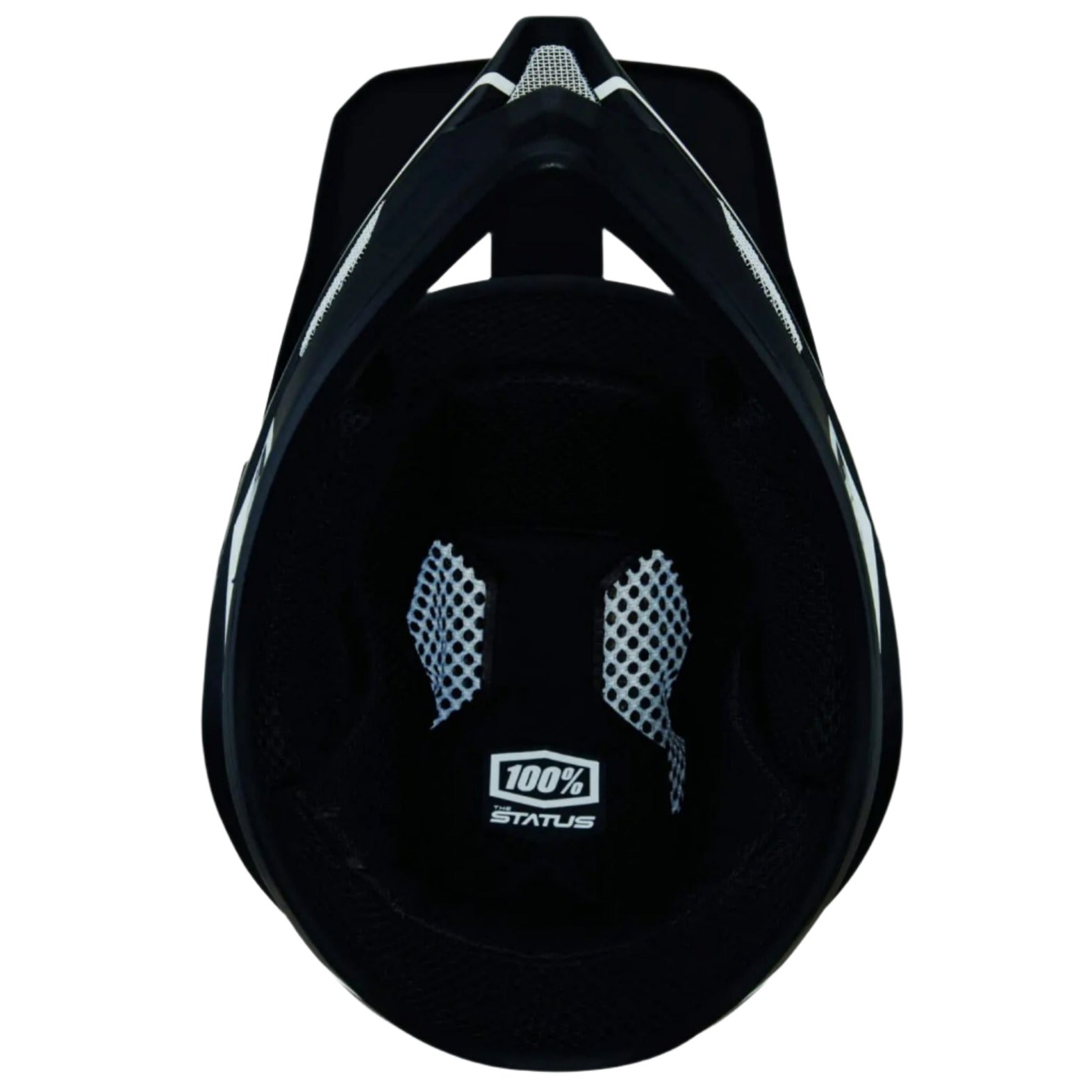 100% Status Youth Helmet Dreamflow Black - FREE UK Shipping, FREE 365 Day Returns | Moto Central