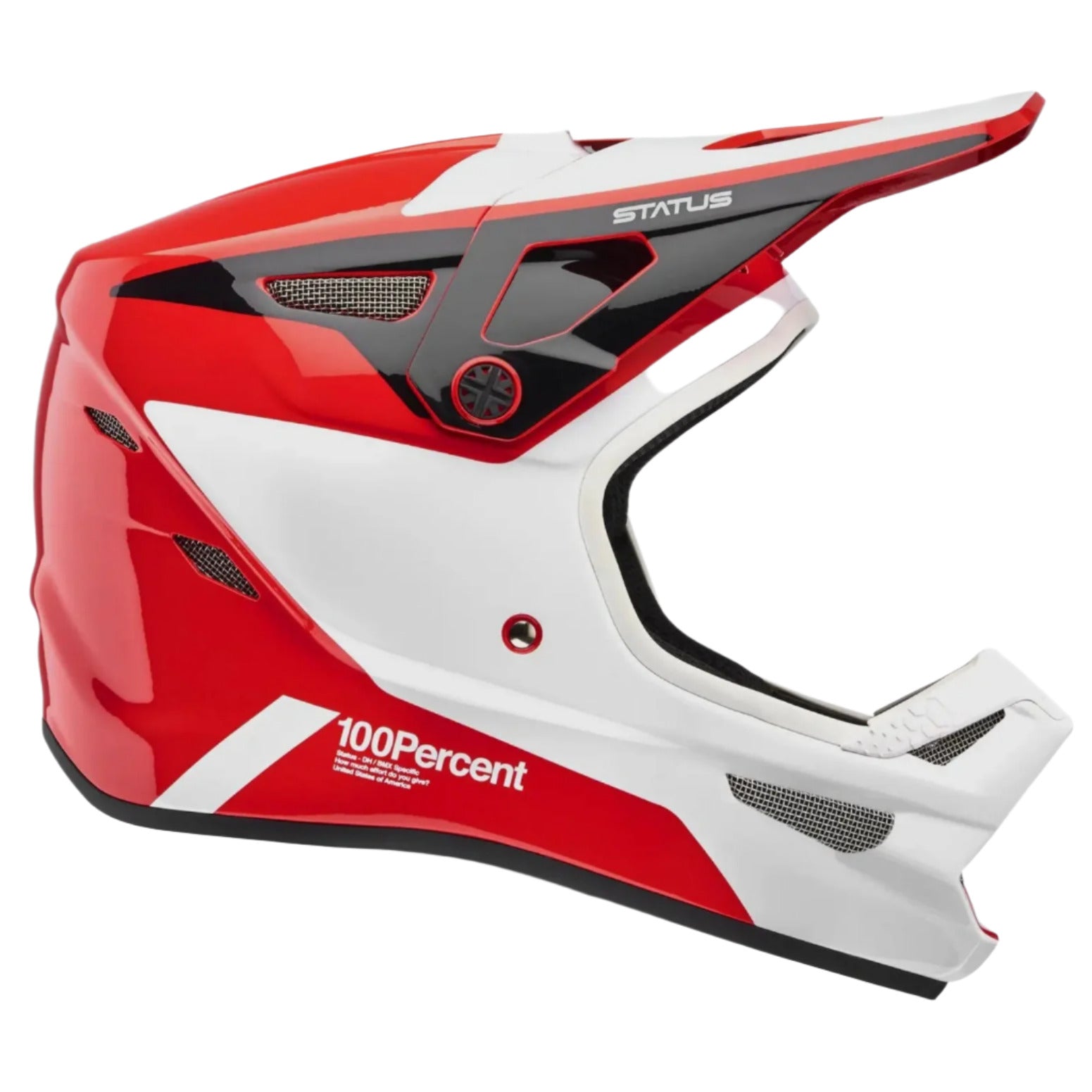 100% Status Youth Helmet 2021 Hellfire - FREE UK Shipping, FREE 365 Day Returns | Moto Central