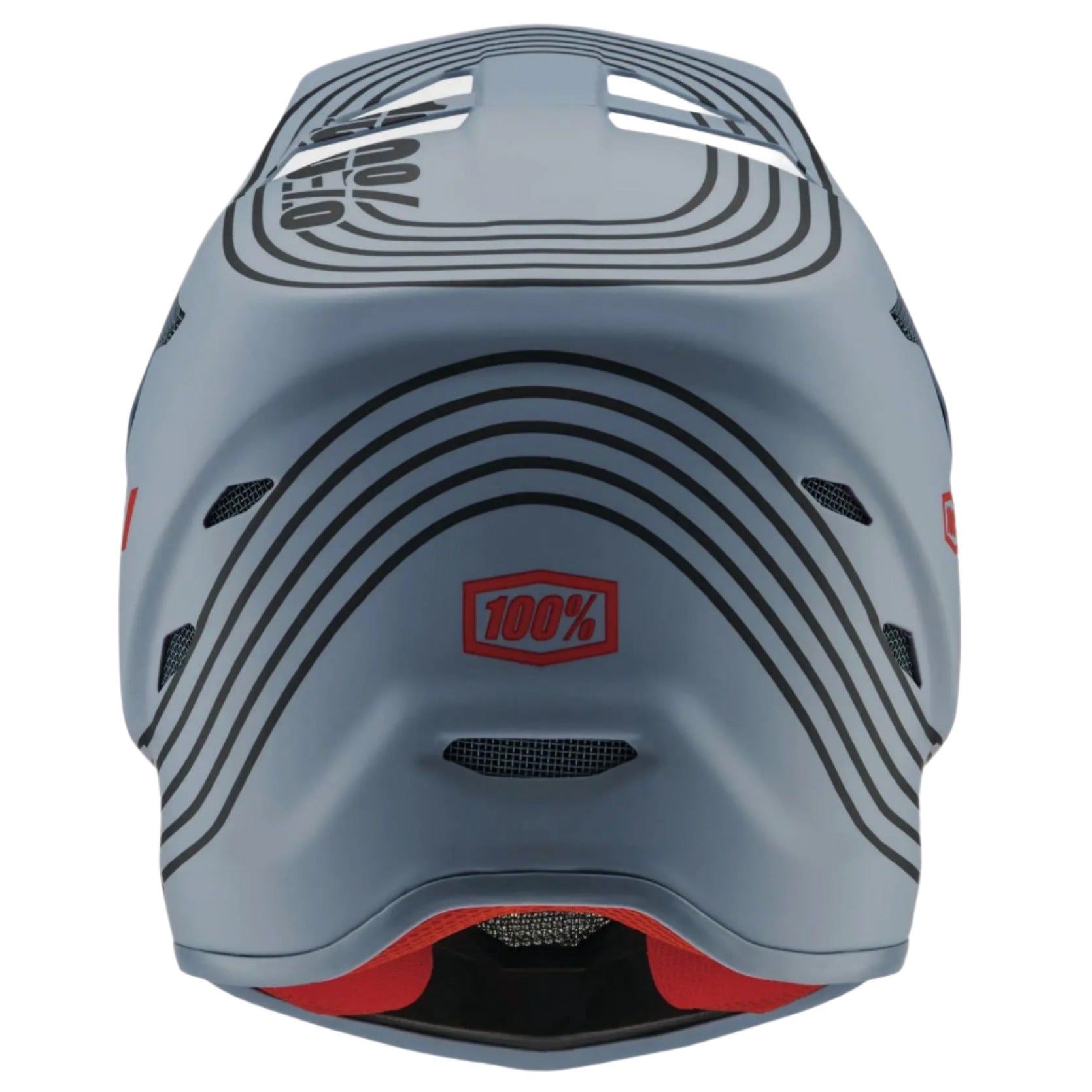 100% Status Youth Helmet Caltec / Grey - FREE UK Shipping, FREE 365 Day Returns | Moto Central