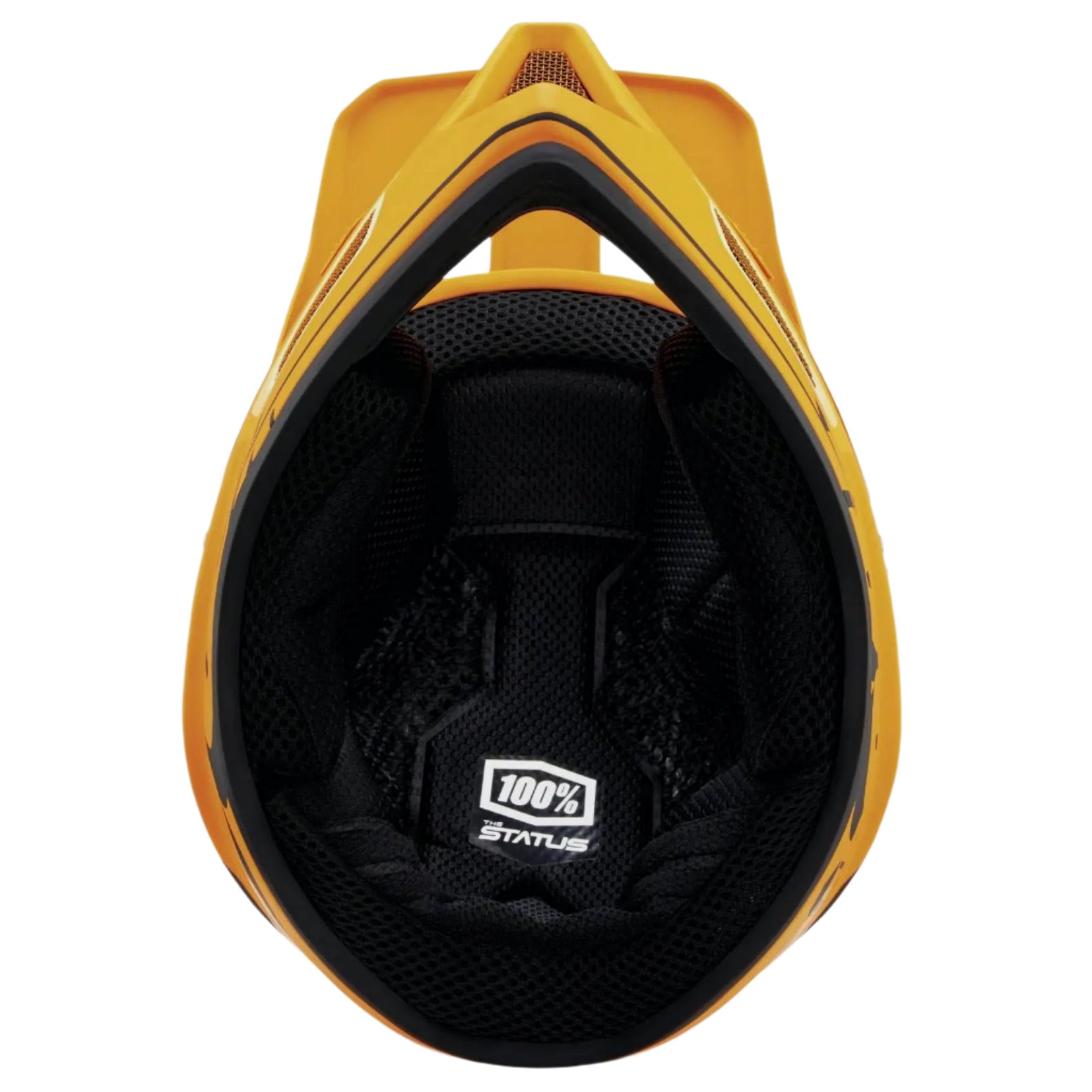 100% Status Youth Helmet Topenga Orange / Black - FREE UK Shipping, FREE 365 Day Returns | Moto Central