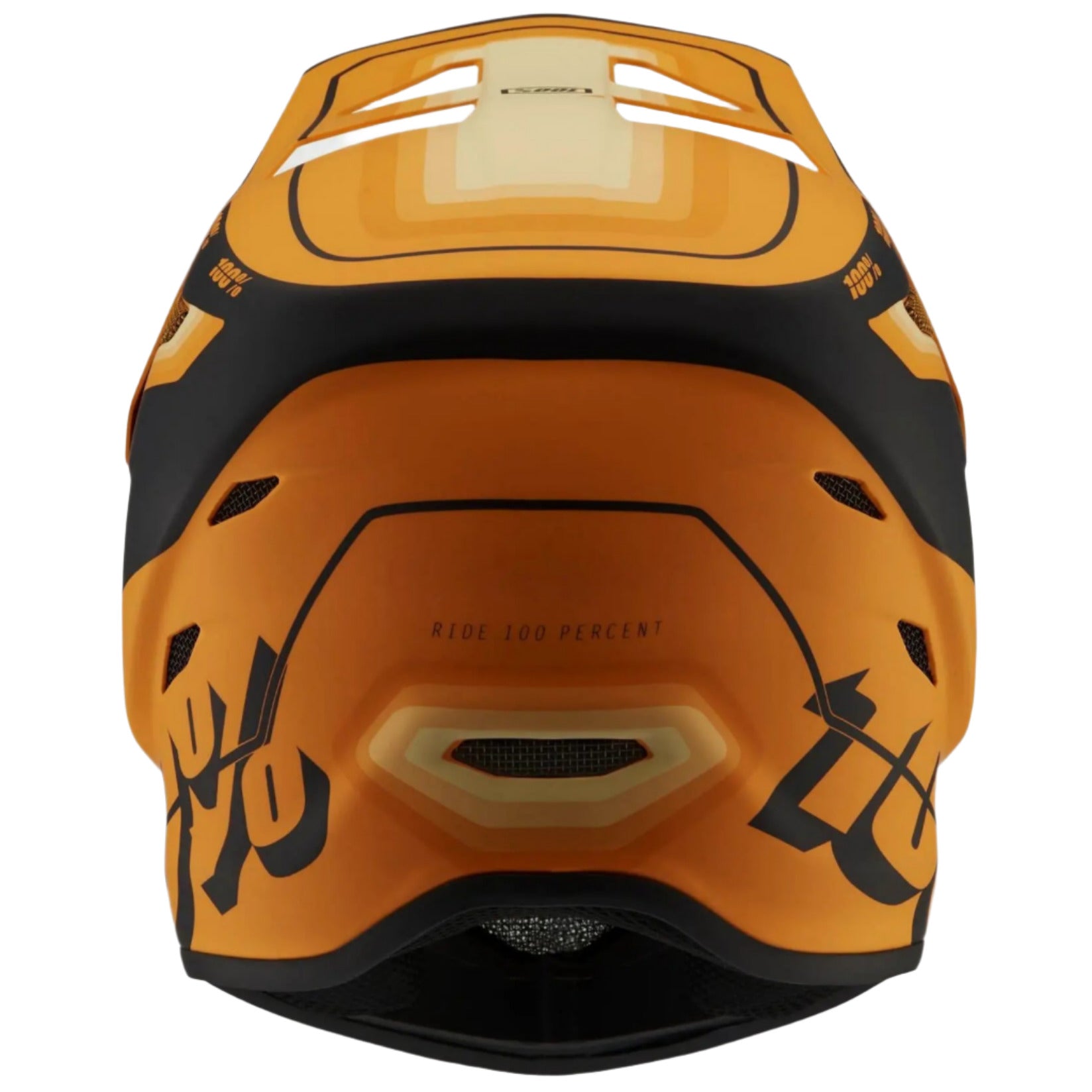100% Status Youth Helmet Topenga Orange / Black - FREE UK Shipping, FREE 365 Day Returns | Moto Central