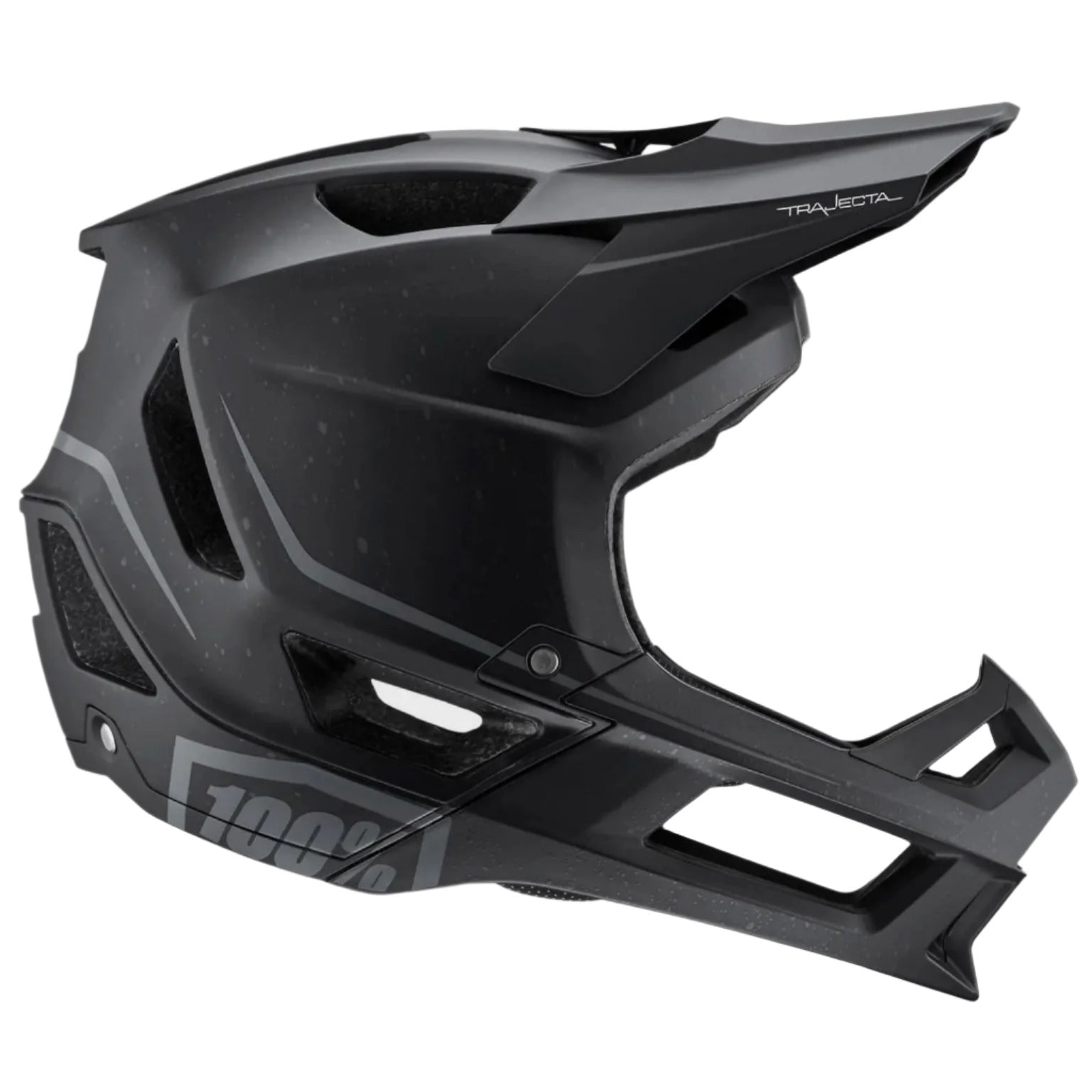 100% Trajecta Fidlock Helmet 2021 Black - FREE UK Shipping, FREE 365 Day Returns | Moto Central