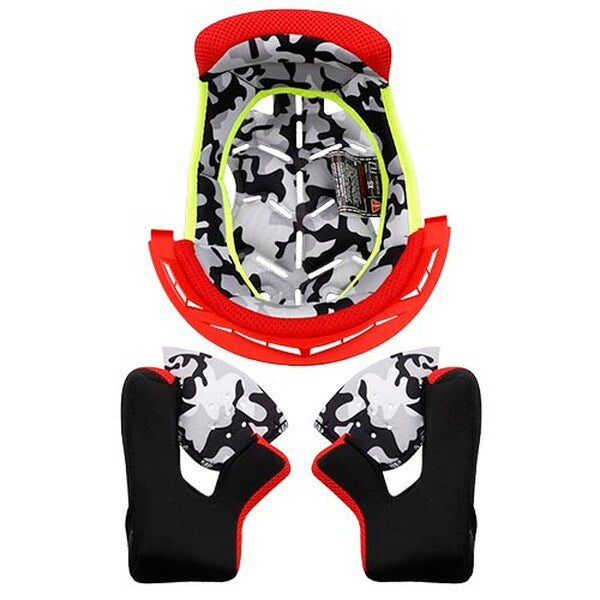 LS2 MX437 Evo Junior Helmet Liner Red