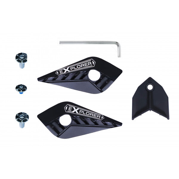 LS2 Conversion Kit Black From Off Road To Full Face Style For Explorer MX701 Helmets