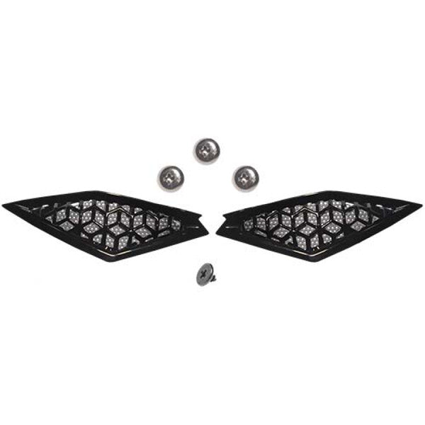 LS2 Back Air Vent Black For X Force MX703 Helmets