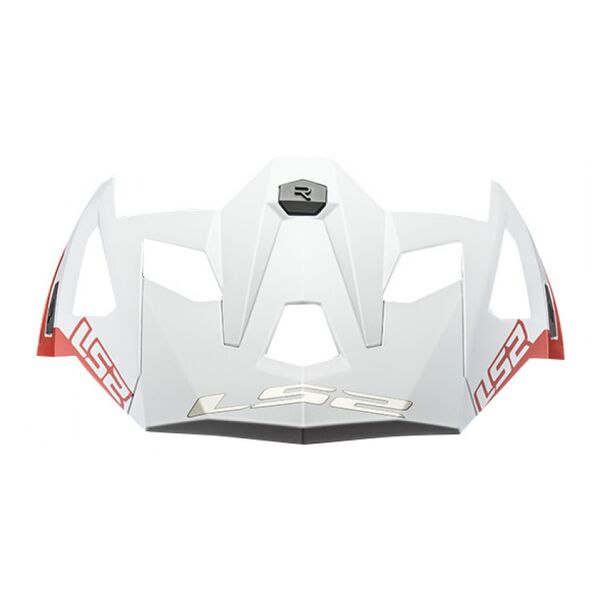 LS2 Peak For X Force MX703 Victory Red / White Helmet - FREE UK Shipping, FREE 365 Day Returns | Moto Central